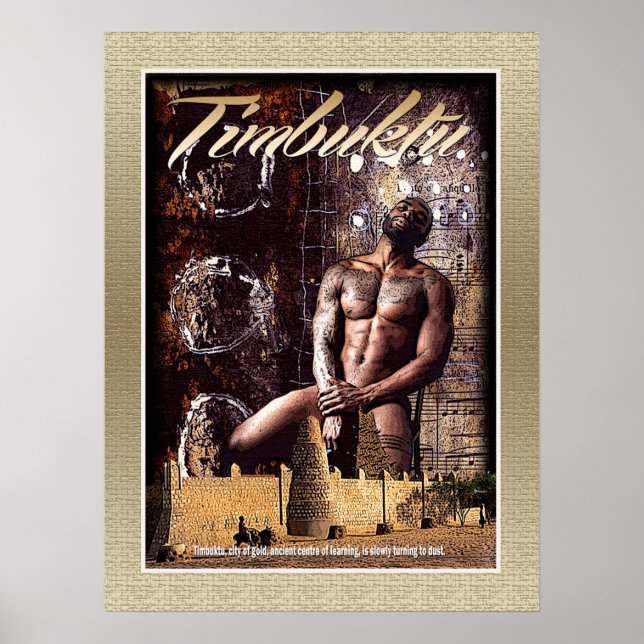 Timbuktu: Guld stad Poster (Framsidan)