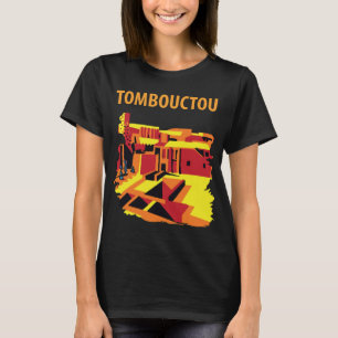 Timbuktu Mali Öken Retro Resa T-Shirt