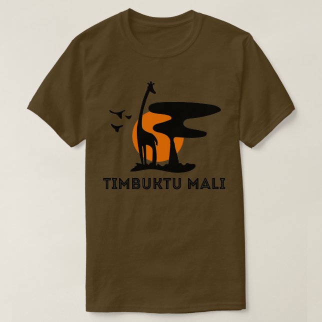 Timbuktu mali t shirt (Design framsida)