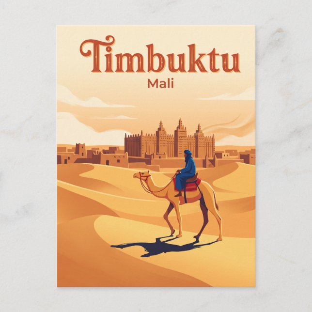 Timbuktu Mali Vykort (Framsida)