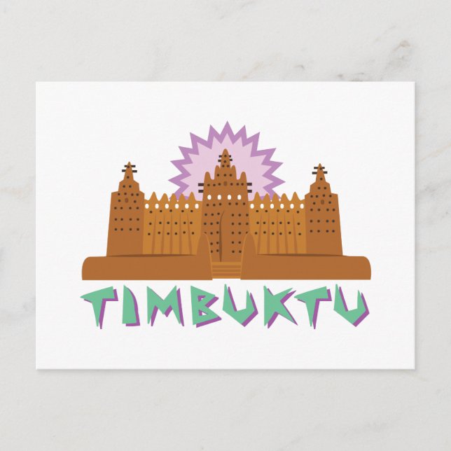 Timbuktu Vykort (Framsida)