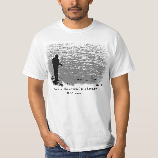 Time är bara strömma tee shirt (Framsida)