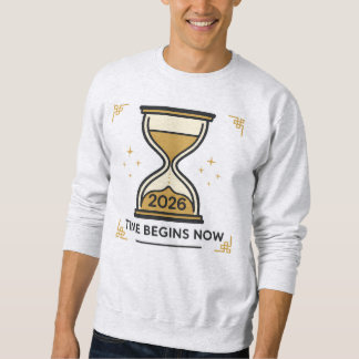 Time Begins Now Hourglass 2026 Lång Ärmad Tröja