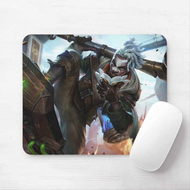 Time Bender-spel Mousepad | Chrono Master Pad Musmatta (Med mus)