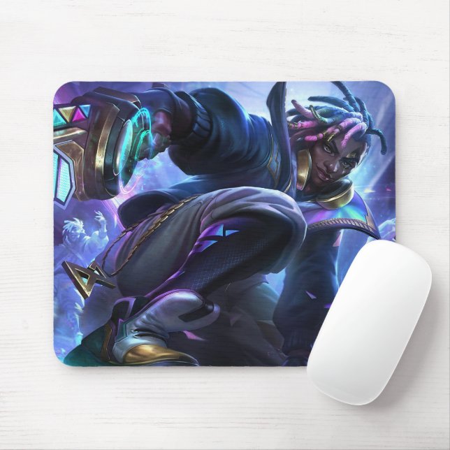 Time Bender-spel Mousepad | Chrono Master Pad Musmatta (Med mus)