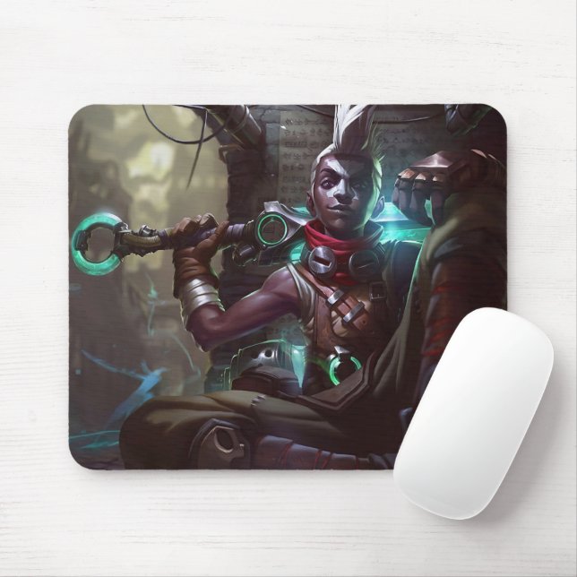 Time Bender-spel Mousepad | Chrono Master Pad Musmatta (Med mus)