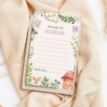 Time Capsule Fairy First Birthday-meddelande