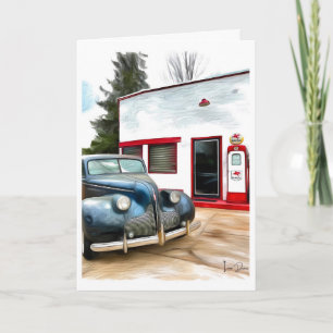 "Time Capsule Fill-Up" hälsningskort Kort