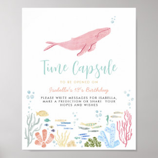 Time Capsule Under The Sea Poster