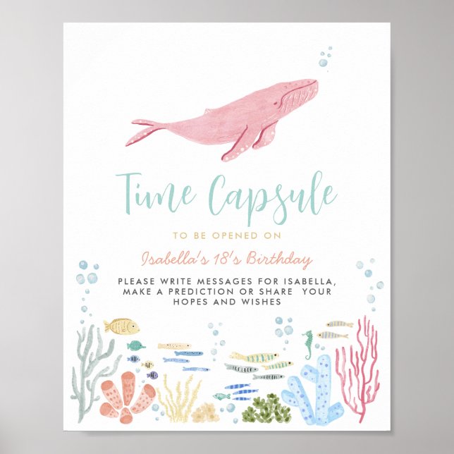 Time Capsule Under The Sea Poster (Framsidan)