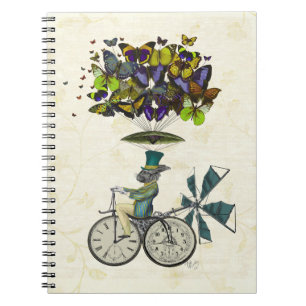 Time Flies Rabbit 3 Anteckningsbok