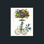 Time Flies Rabbit Canvastryck<br><div class="desc">Djur och natur</div>