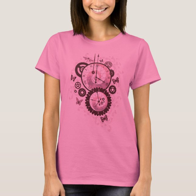 Time flugor t shirt (Framsida)