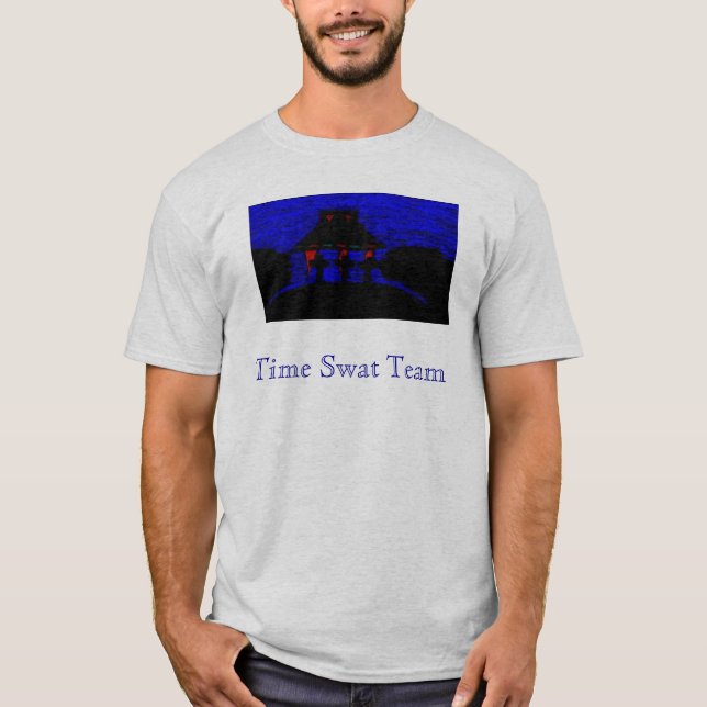 Time flugsmällalag t-shirt (Framsida)