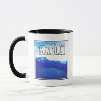 Time för äventyr mugg