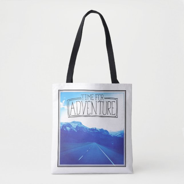 Time för äventyr tygkasse (Framsida)