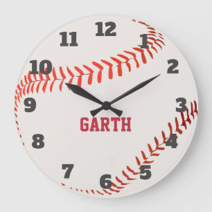 Time för baseball stor klocka