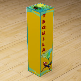 Time för en margarita presentask för vinflaska