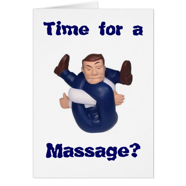 Time för en massage? tom insida mig n… OBS kort (Framsidan)