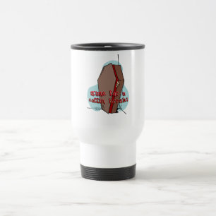 "Time för ett kistaavbrott!",  Vittravel mug Resemugg