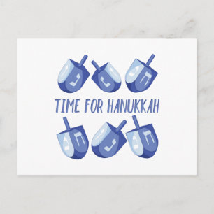 Time för Hanukkah Helg Vykort