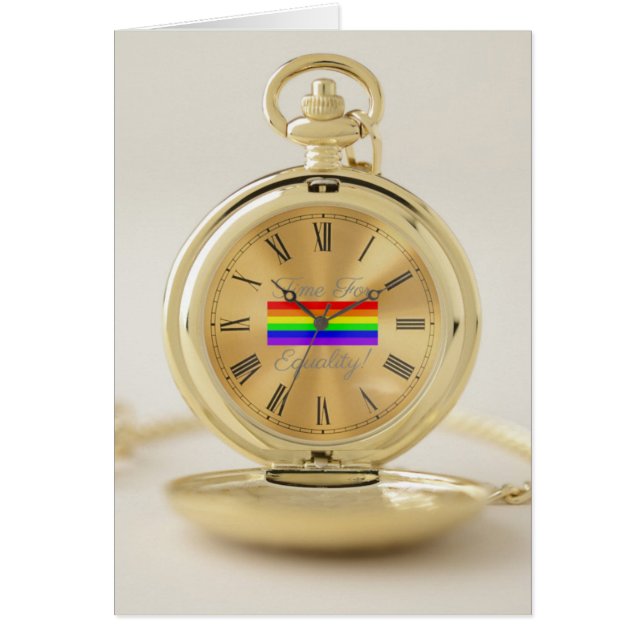 Time för jämställdhet! OBS kort (Framsidan)