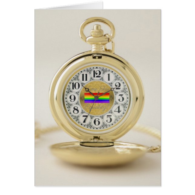 Time för jämställdhet! OBS kort (Framsidan)