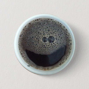 Time för kaffeansikte knapp