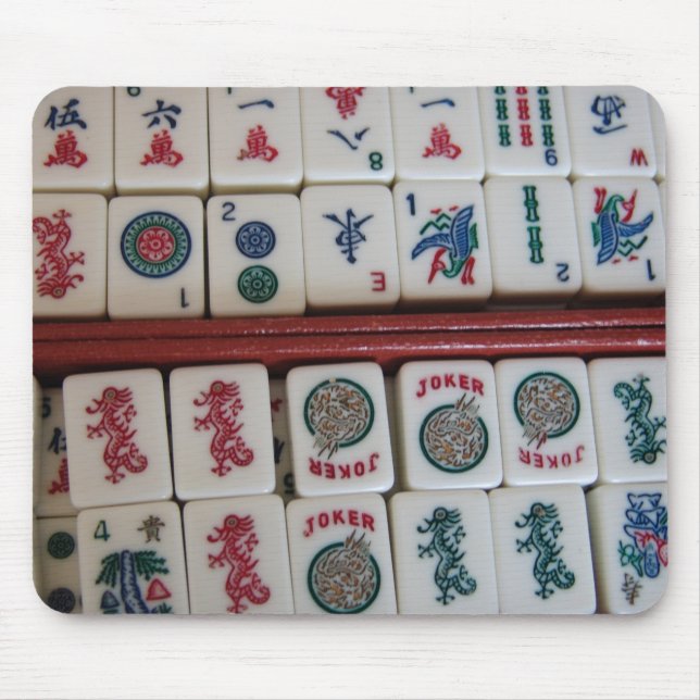Time för Mah-Jongg Musmatta (Framsidan)