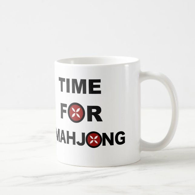 Time för Mahjong Kaffemugg (Höger)
