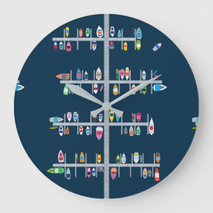 Time för rodd stor klocka