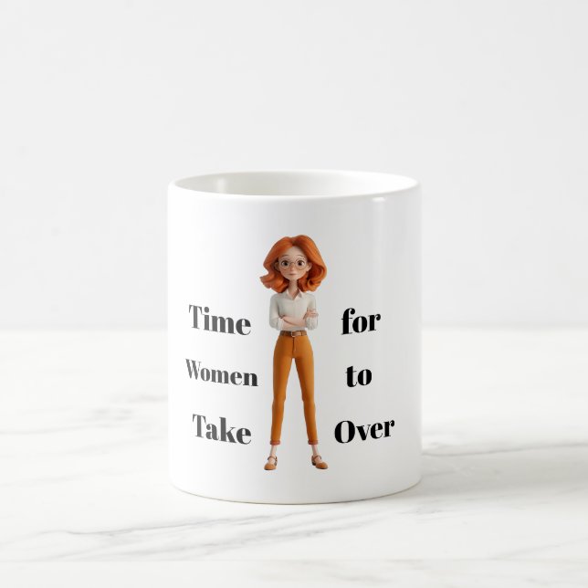 Time For Women Coffee Mug Kaffemugg (Center)