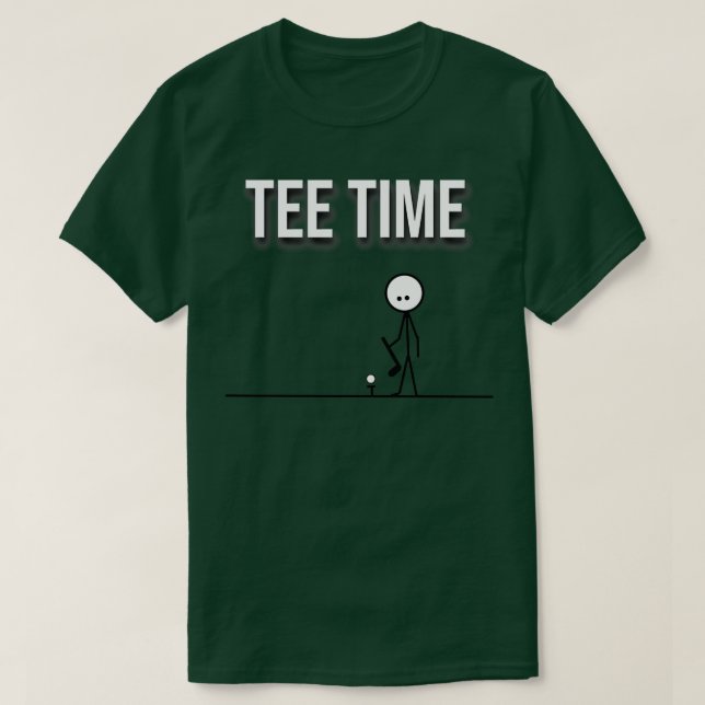time golf t shirt (Design framsida)