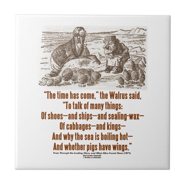 Time har komvalrosssnickaren (tittar kakelplatta (Framsidan)