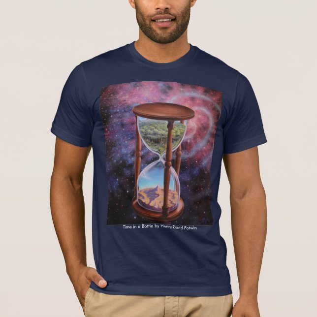 Time i en flaska t-shirt (Framsida)