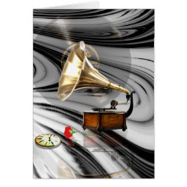 Time i Retro Hälsningskort