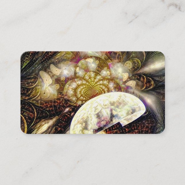 Time illusion visitkort (Framsida)