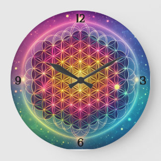 Time Is Art Stor Klocka