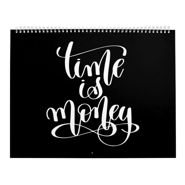 time is money kalender (Omslag)