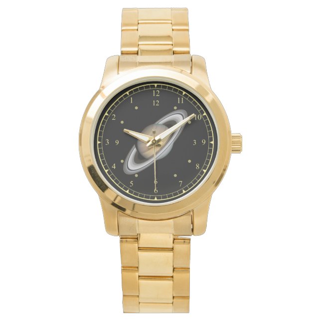 Time Maskin ~ Benice Planet Saturn ~ Titta på Armbandsur (Framsida)