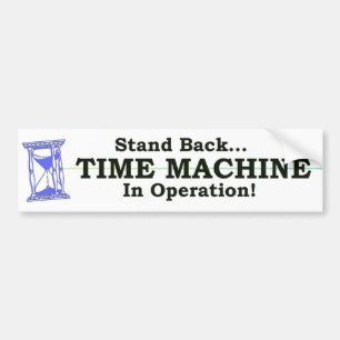 Time maskin bildekal