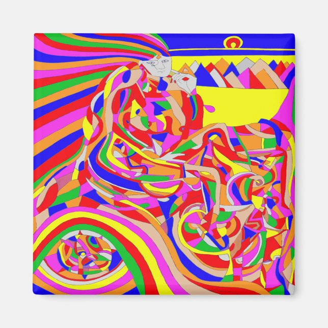 Time Maskin Magnet (Framsidan)