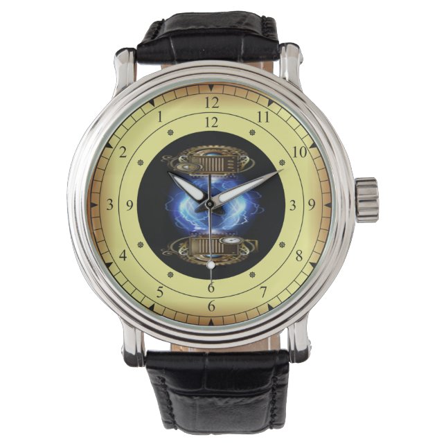 Time Maskin Portal ~ Time/Space/Continuum ~ Armbandsur (Framsida)