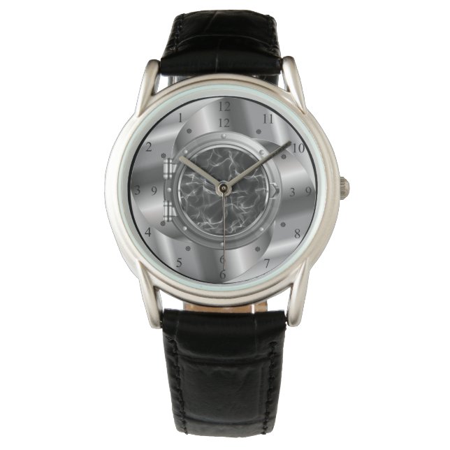 Time Maskin Portal ~XZZ 01~Time/Space/Continuum ~ Armbandsur (Framsida)