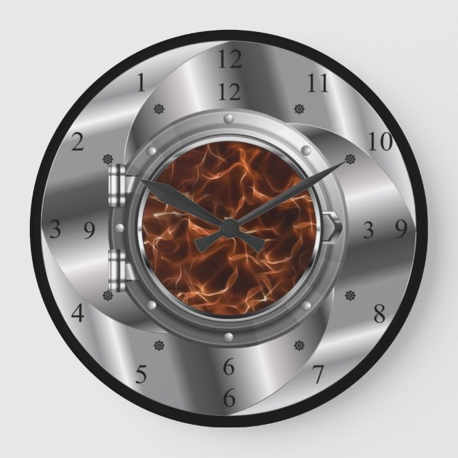 Time Maskin Portal ~XZZ 03~Time/Space/Continuum ~ Stor Klocka (Framsida)