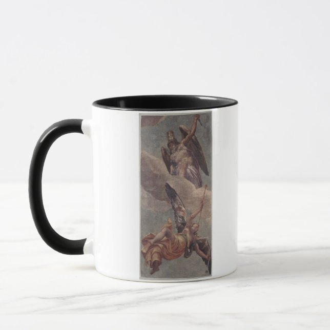 Time och berömmelse, från sacristyen (frescoen) mugg (Vänster)
