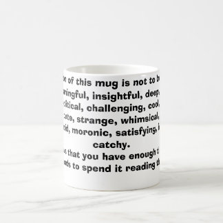 Time på din händer magisk mugg