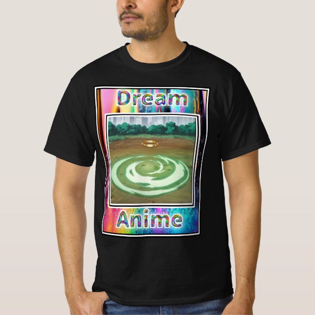 Time Ring Dream Anime T Shirt (Framsida)