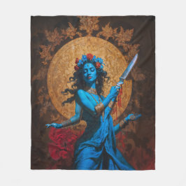 Time’s Gentle Mother Kali Fleecefilt
