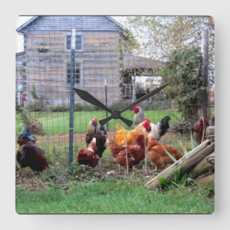 Time som gal fyrkantig klocka